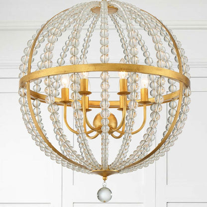 Roxy Chandelier in Detail.