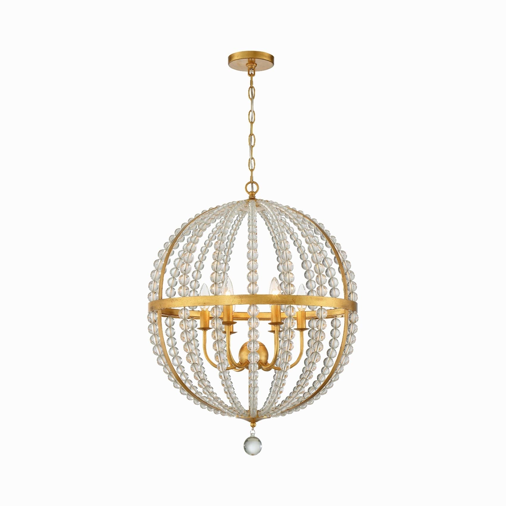 Roxy Chandelier in Detail.