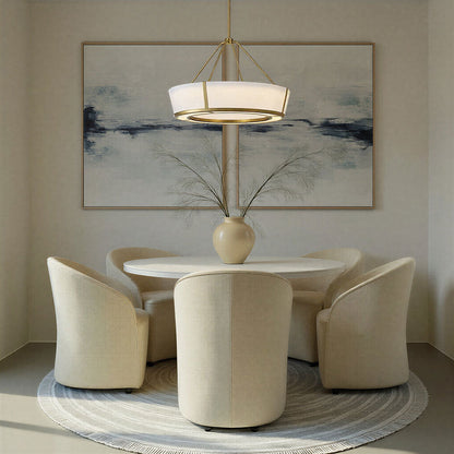 Royce LED Pendant Light in dining room.