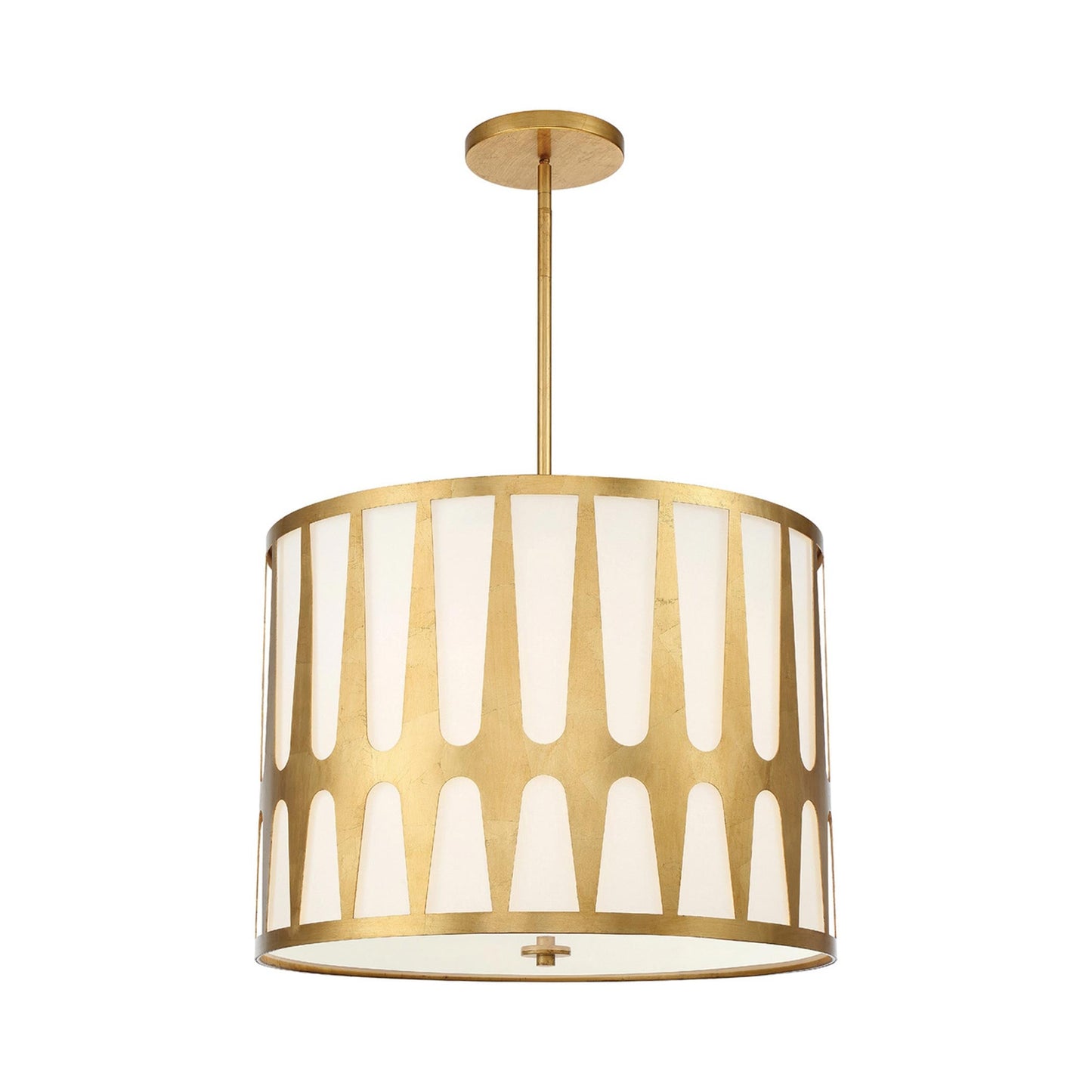 Royston Pendant Light in Antique Gold (5-Light).