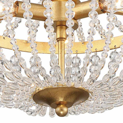 Rylee Crystal Chandelier in Detail.