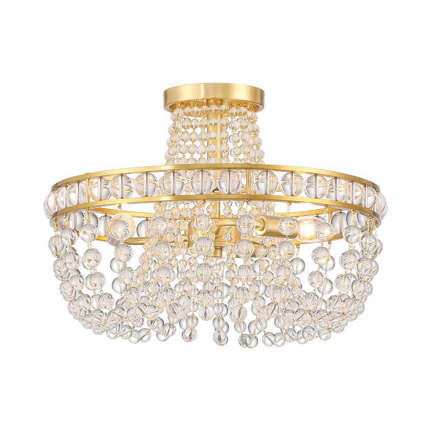 Seville Semi Flush Mount Ceiling Light.