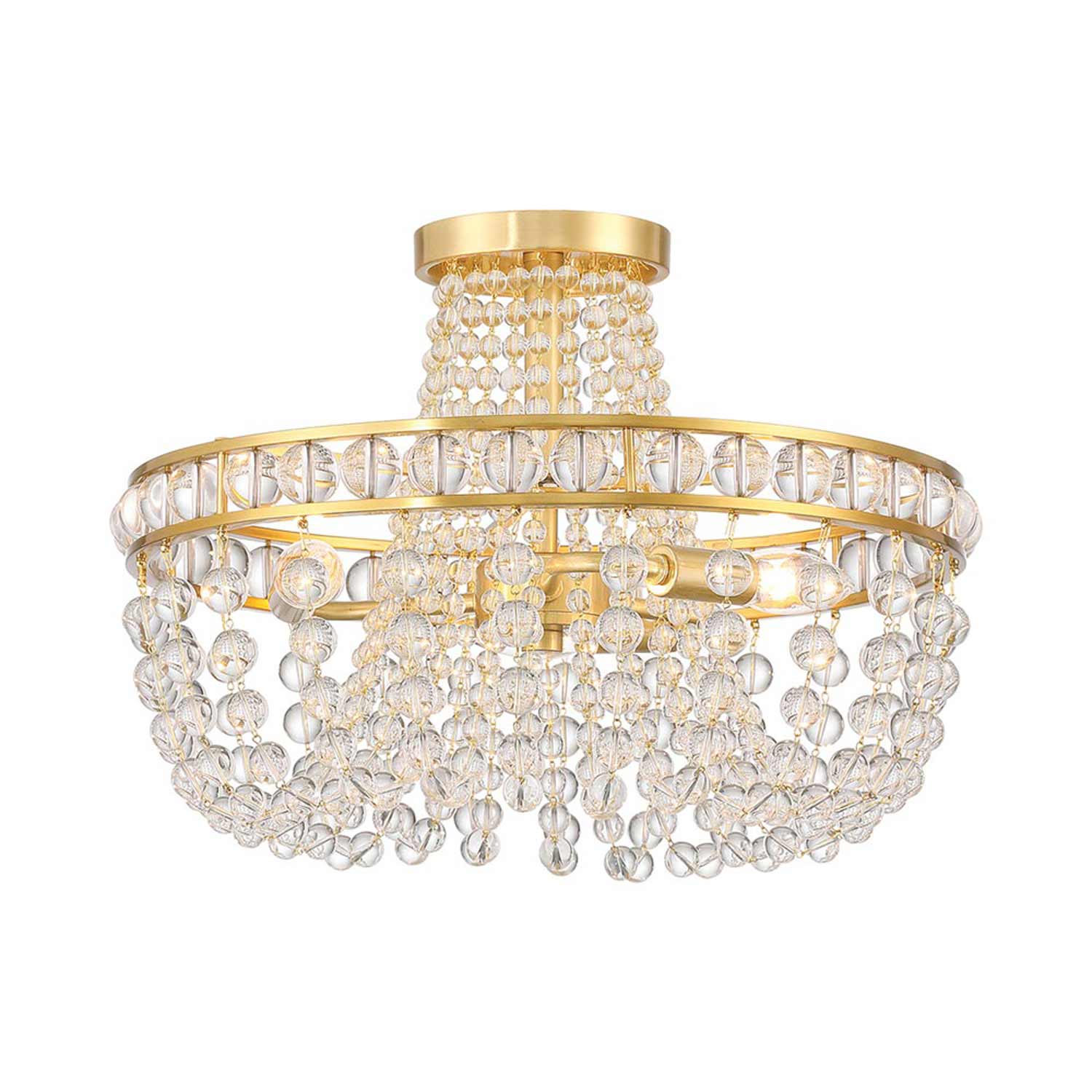 Seville Semi Flush Mount Ceiling Light.