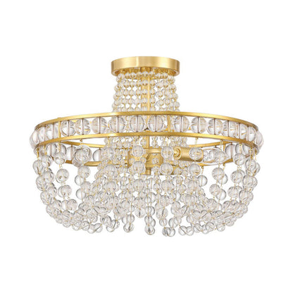 Seville Semi Flush Mount Ceiling Light in Detail.