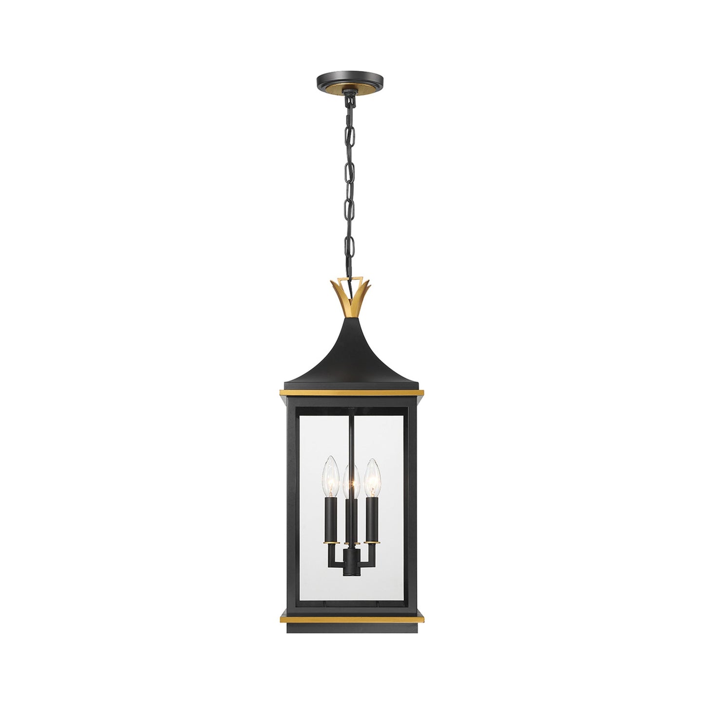 Simpson Outdoor Pendant Light in Detail.
