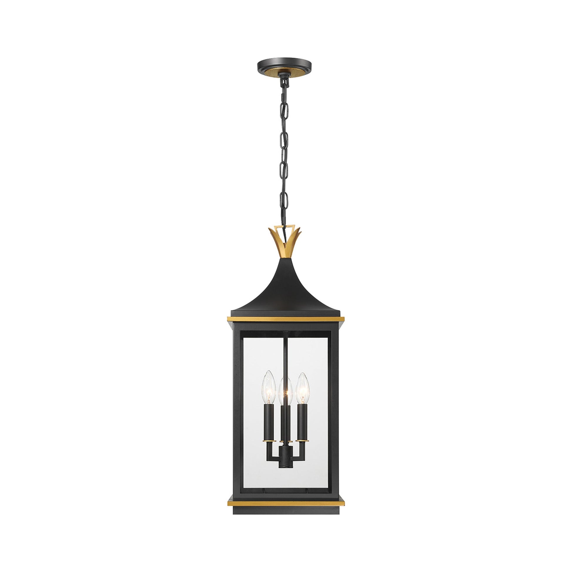 Simpson Outdoor Pendant Light in Detail.