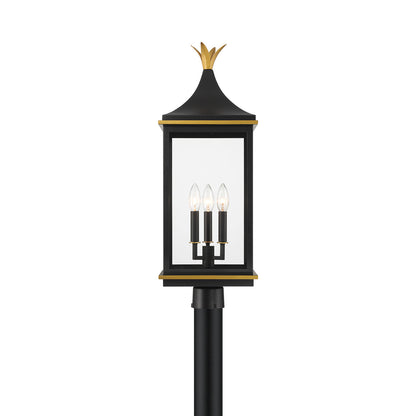 Simpson Outdoor Post Light in Detail.
