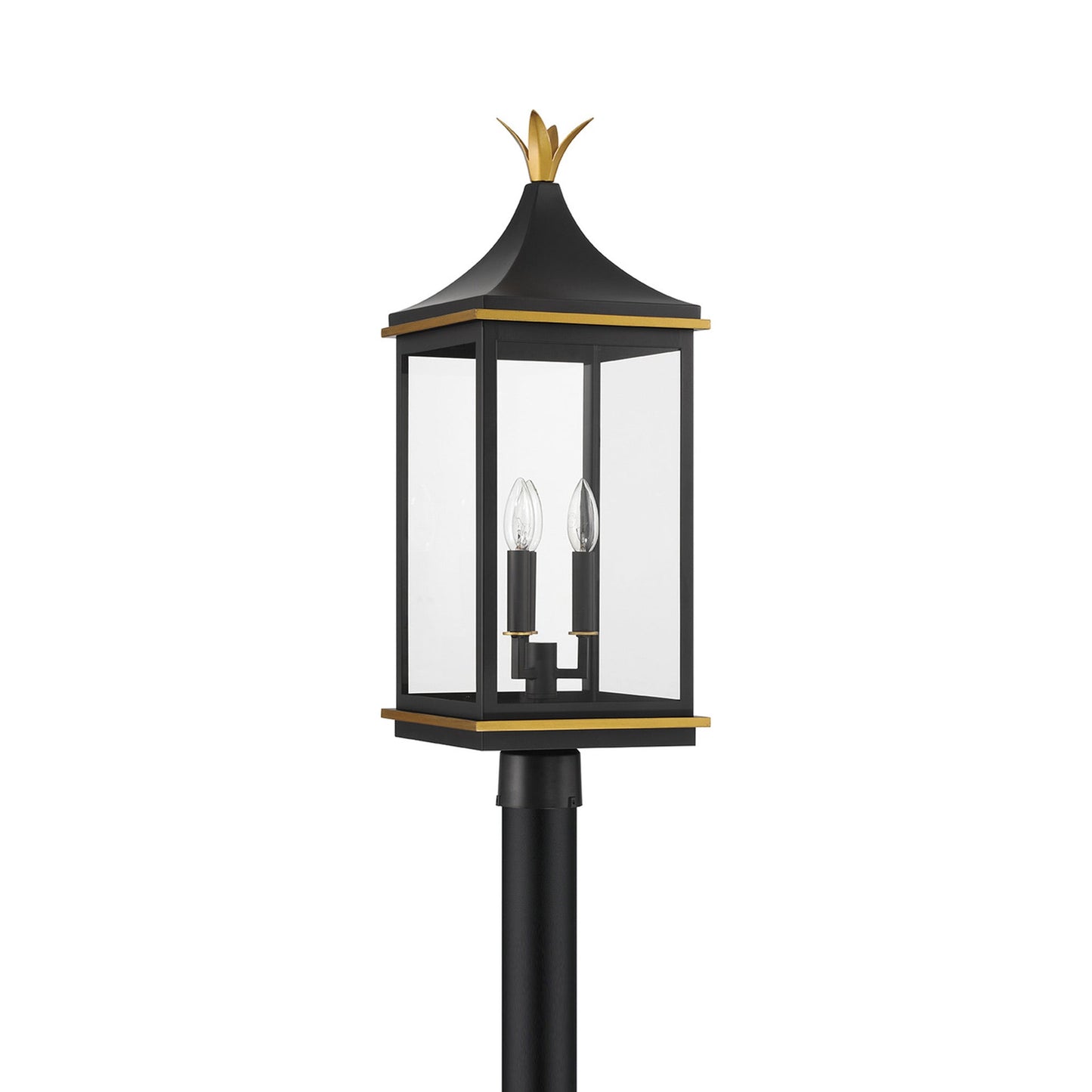 Simpson Outdoor Post Light in Detail.