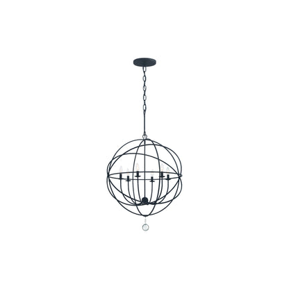 Solaris Chandelier in Black (Small).