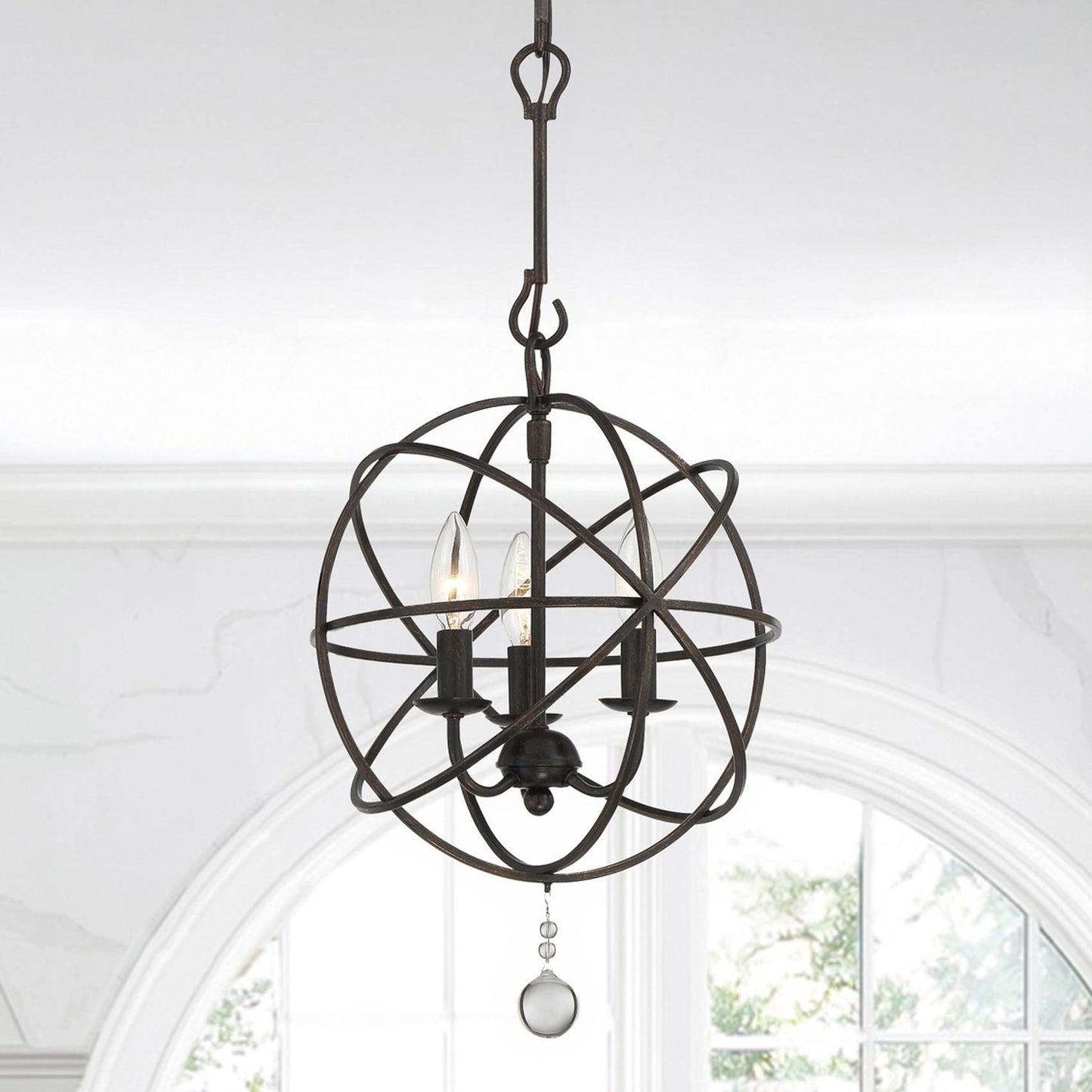 Solaris Mini Chandelier in Detail.