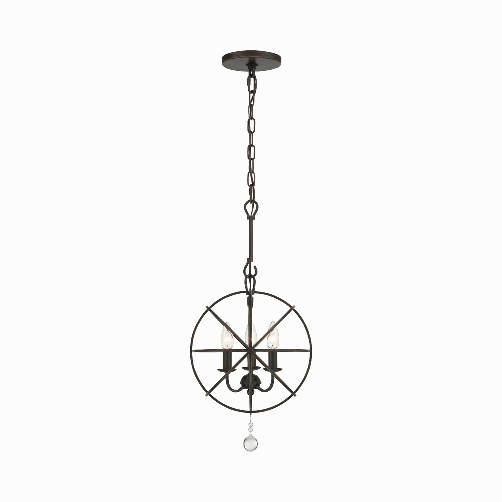 Solaris Mini Chandelier in Detail.