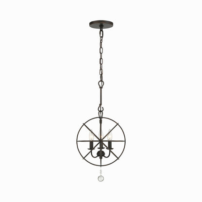 Solaris Mini Chandelier in Detail.