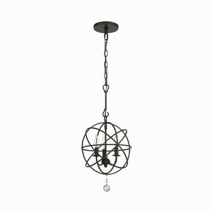 Solaris Mini Chandelier in Detail.