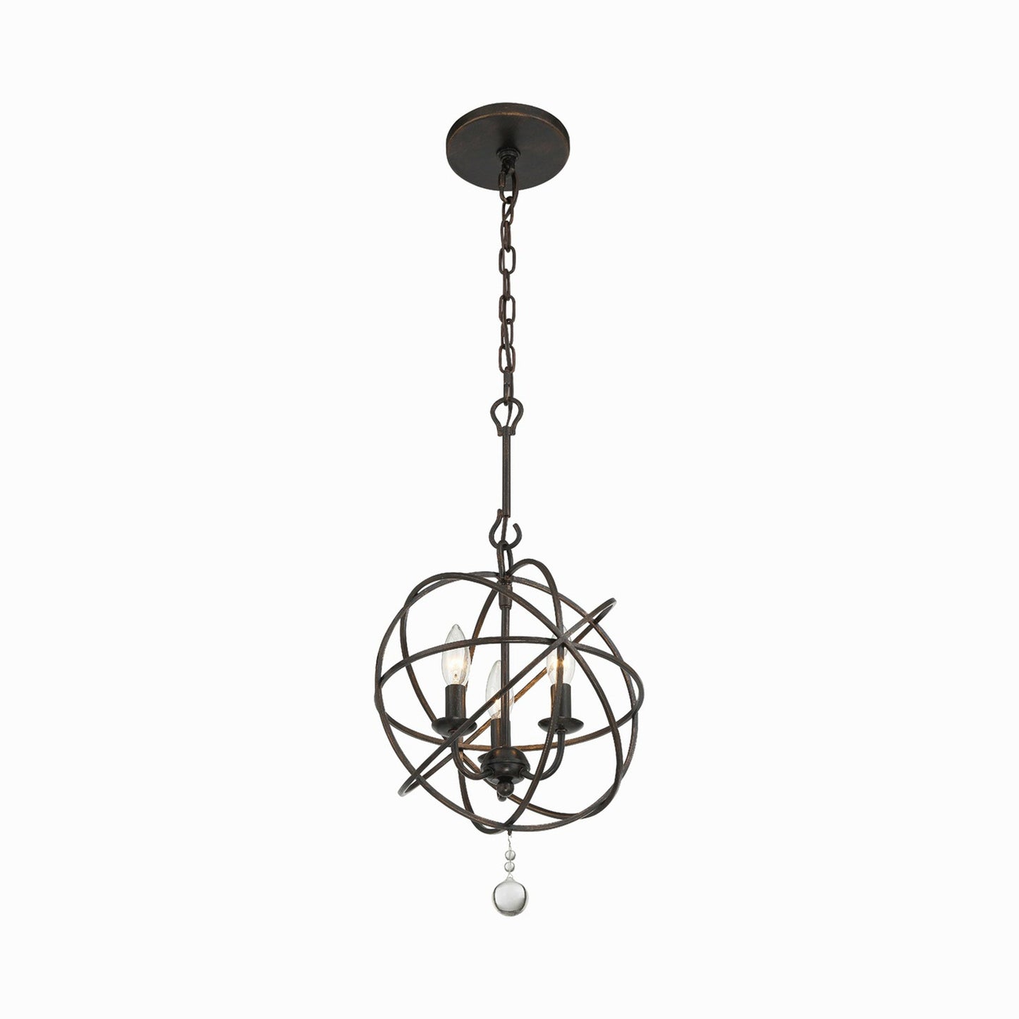 Solaris Mini Chandelier in Detail.