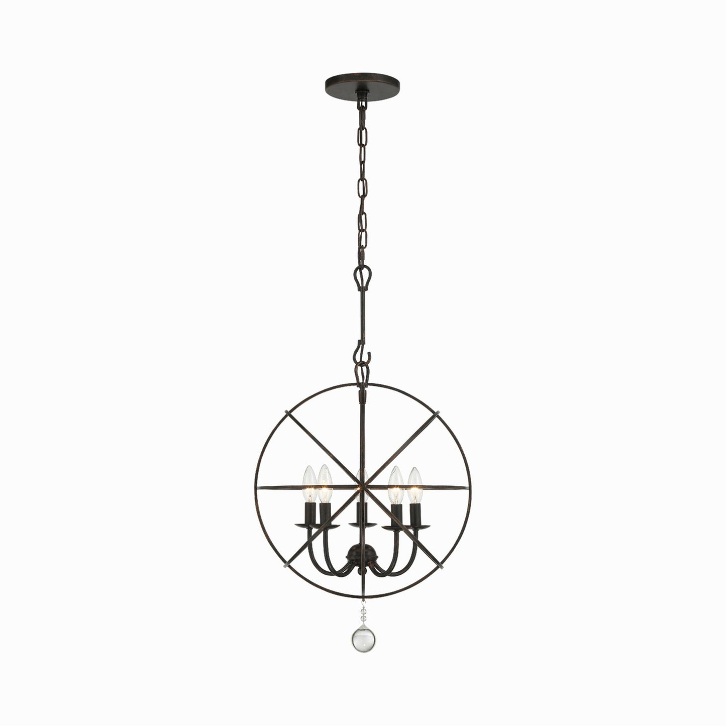 Solaris Mini Chandelier in Detail.