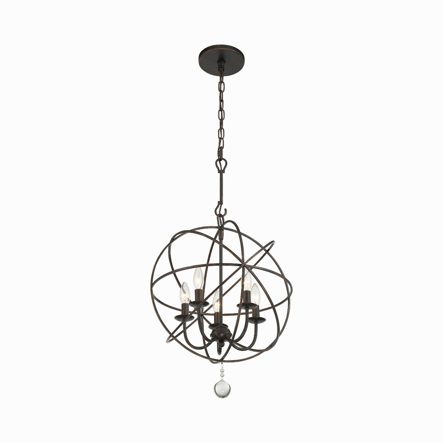 Solaris Mini Chandelier in Detail.