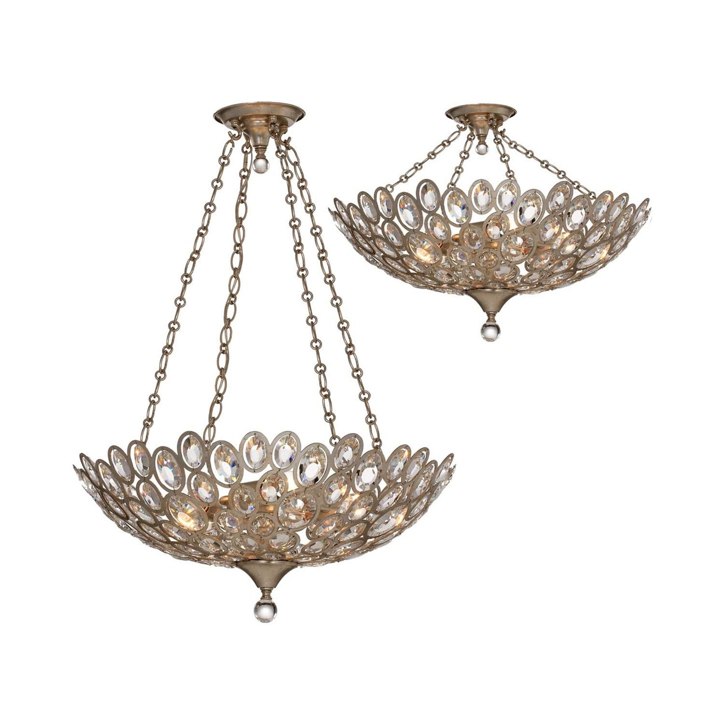 Sterling Chandelier in Detail.