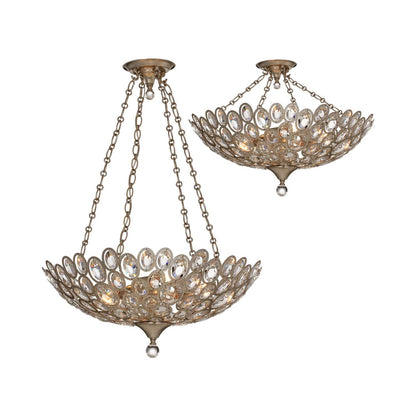 Sterling Chandelier in Detail.