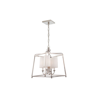 Sylvan Chandelier in Polished Nickel (Small).