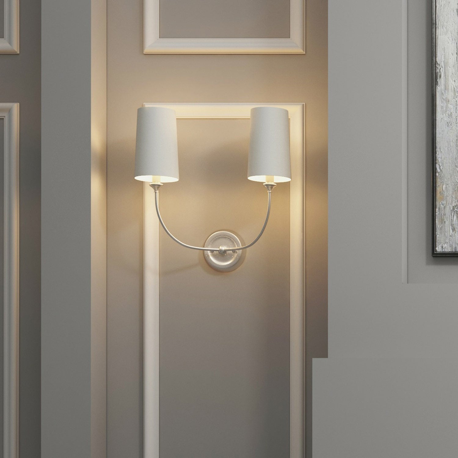 Sylvan Vanity Wall Light in Detail.