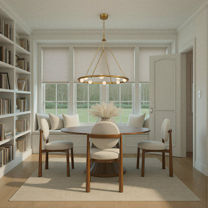 Terrell Chandelier in dinning room.