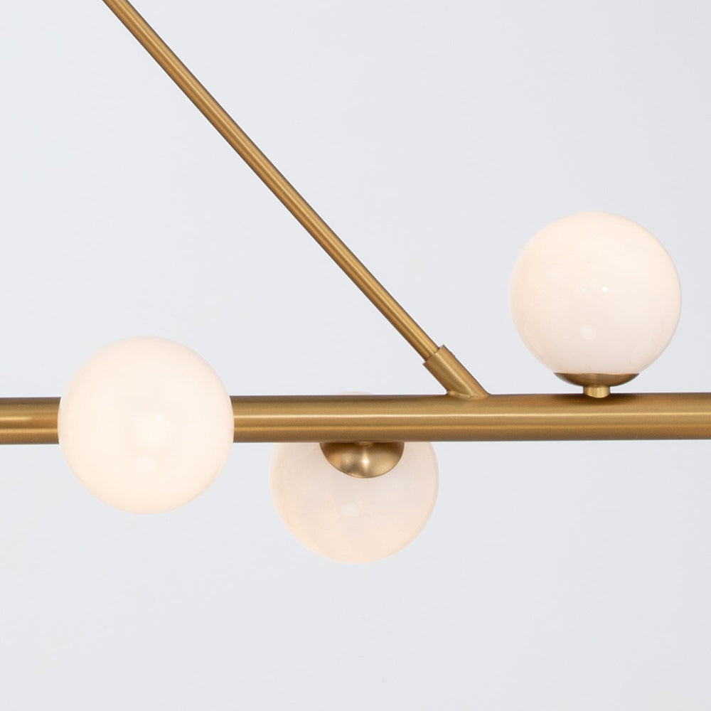 Terrell Linear Chandelier in Detail.