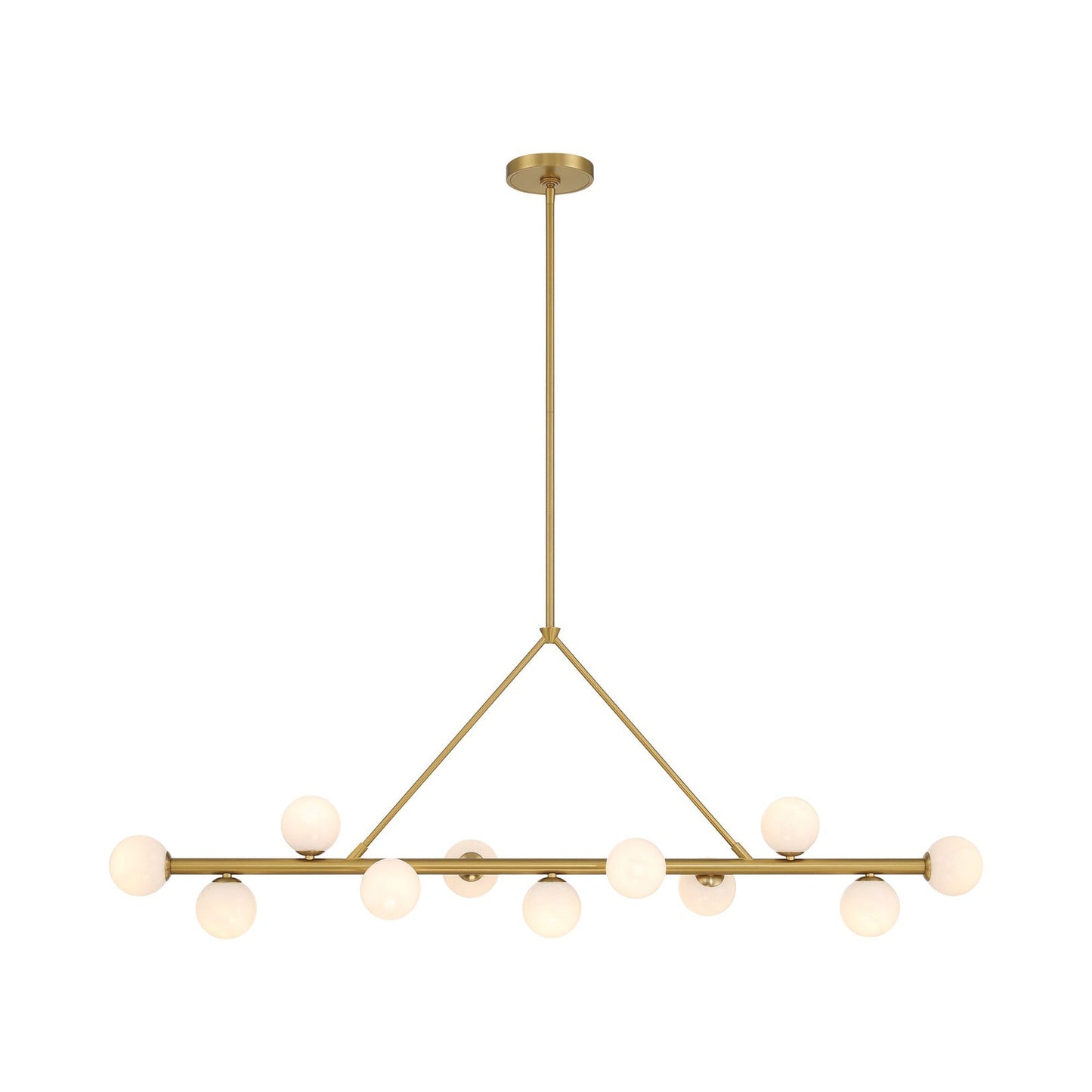 Terrell Linear Chandelier in Detail.