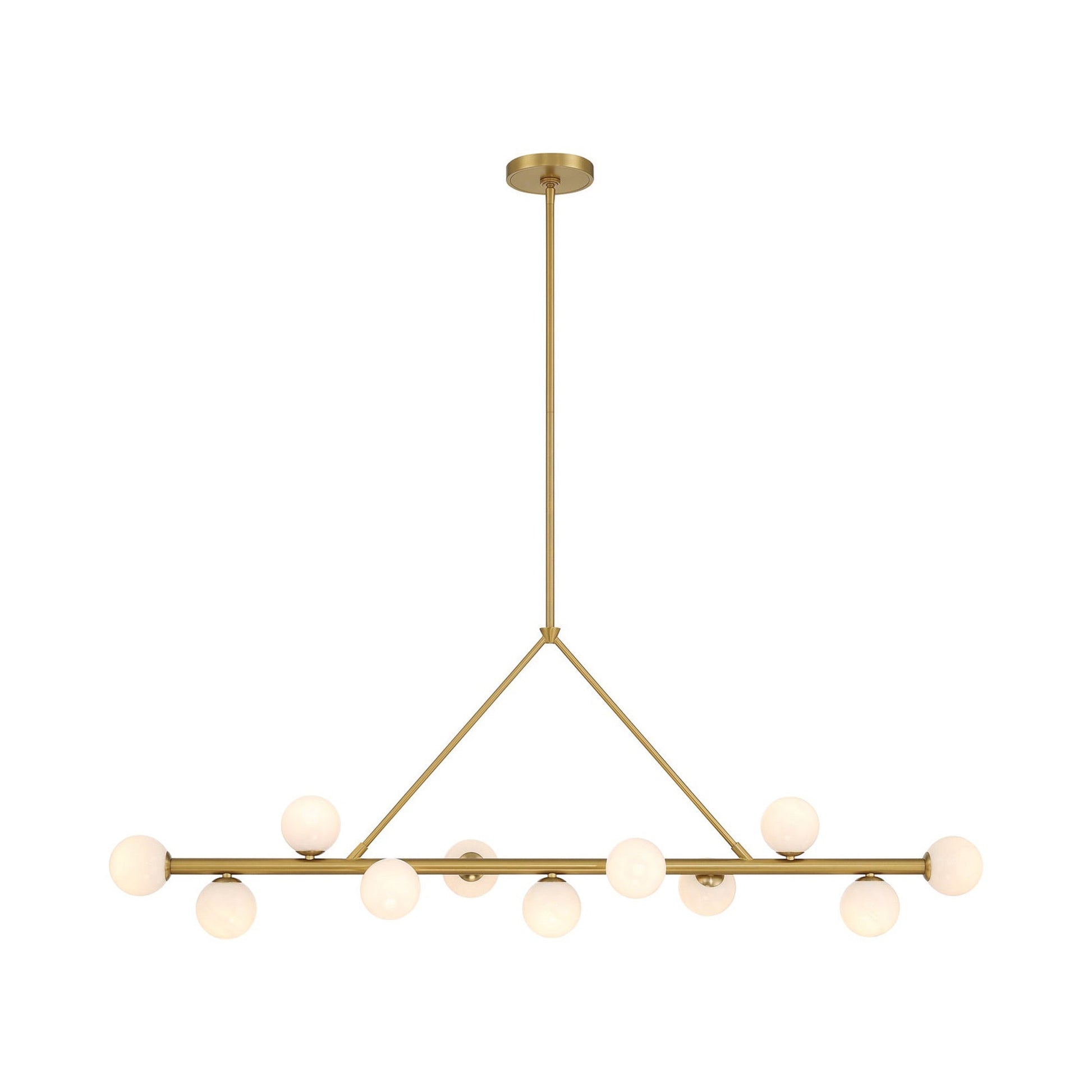 Terrell Linear Chandelier in Detail.