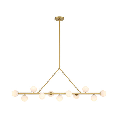 Terrell Linear Chandelier in Detail.