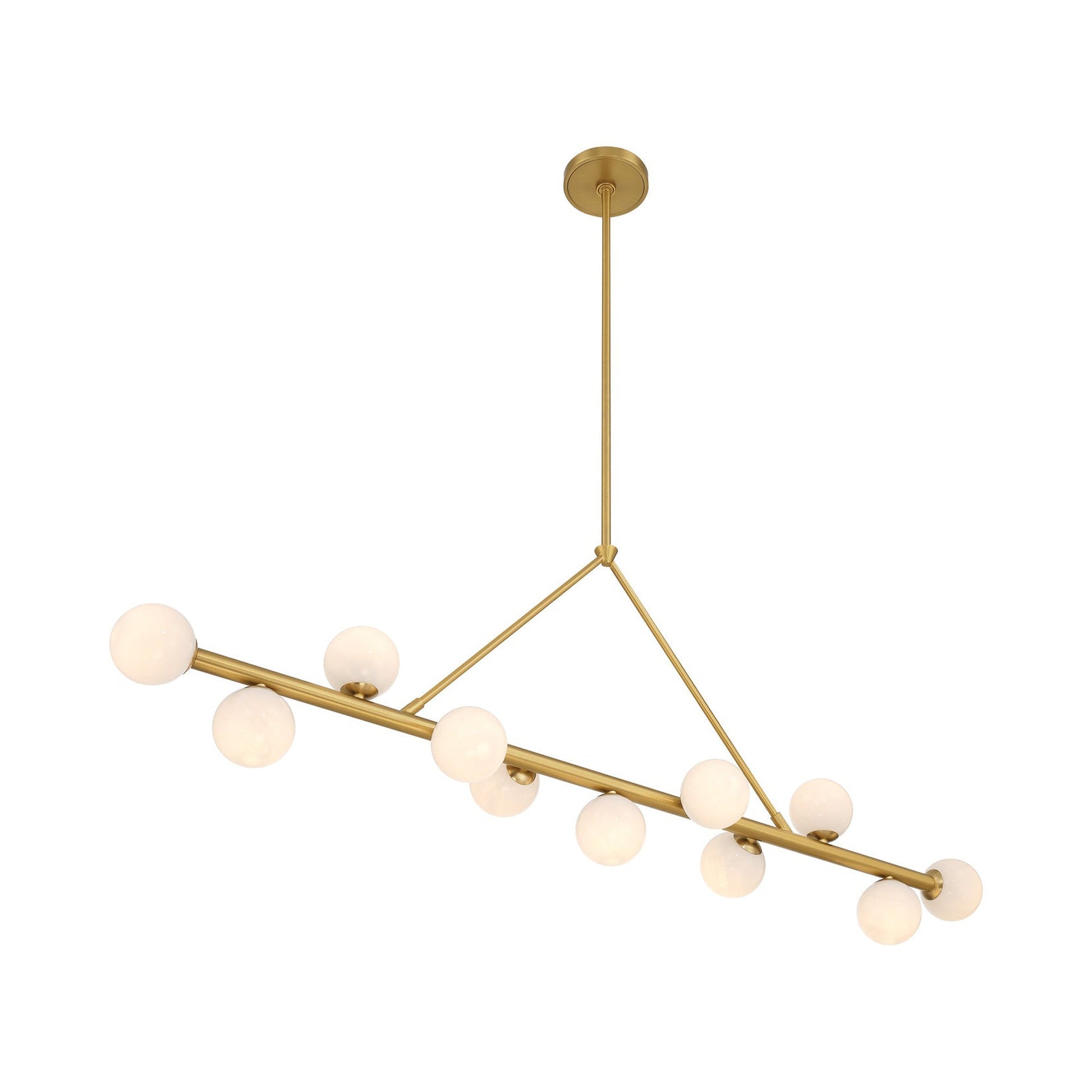 Terrell Linear Chandelier in Detail.