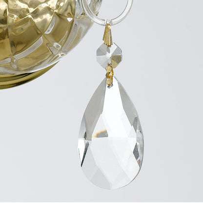 Traditional Crystal Wall Light in Detail.