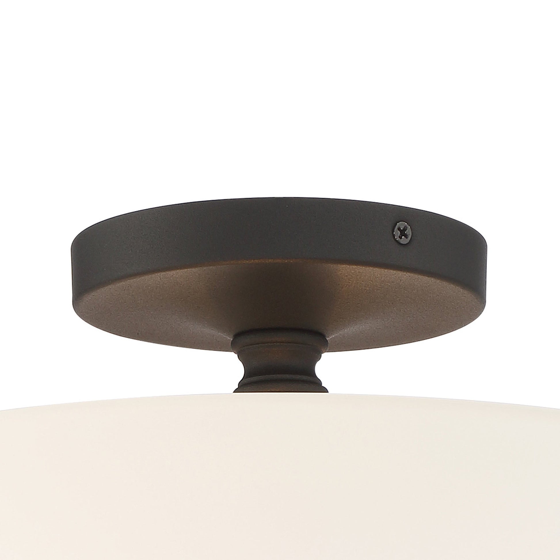 Travis Semi Flush Mount Ceiling Light in Detail.