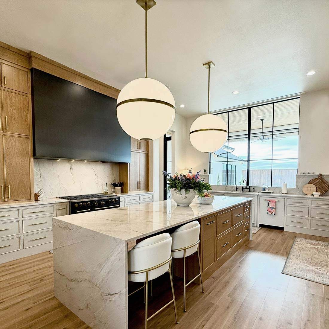 Truax Pendant Light in kitchen.