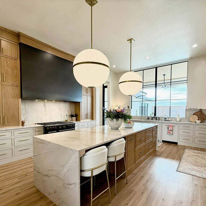 Truax Pendant Light in kitchen.