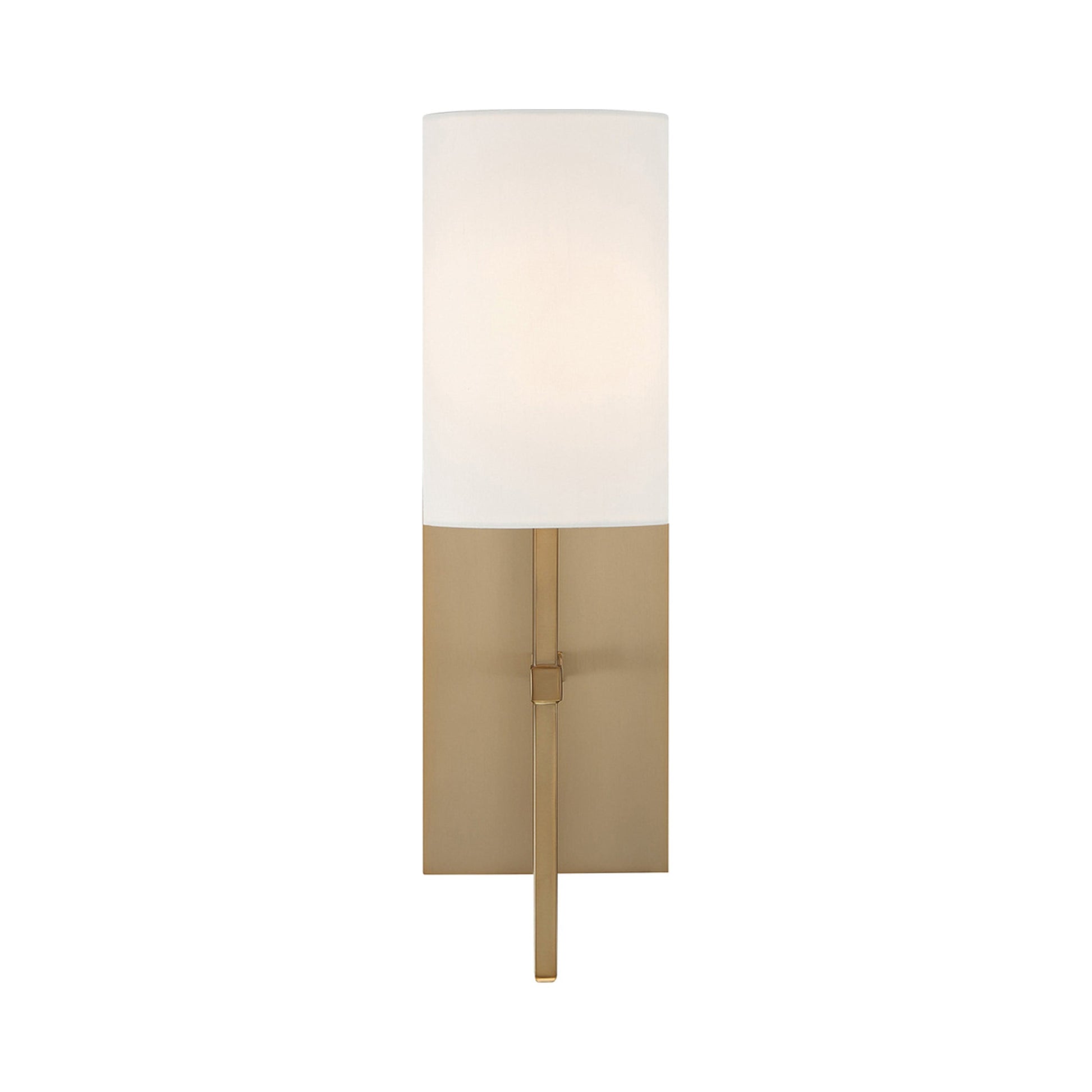 Veronica Wall Light in Aged Brass (1-Light).