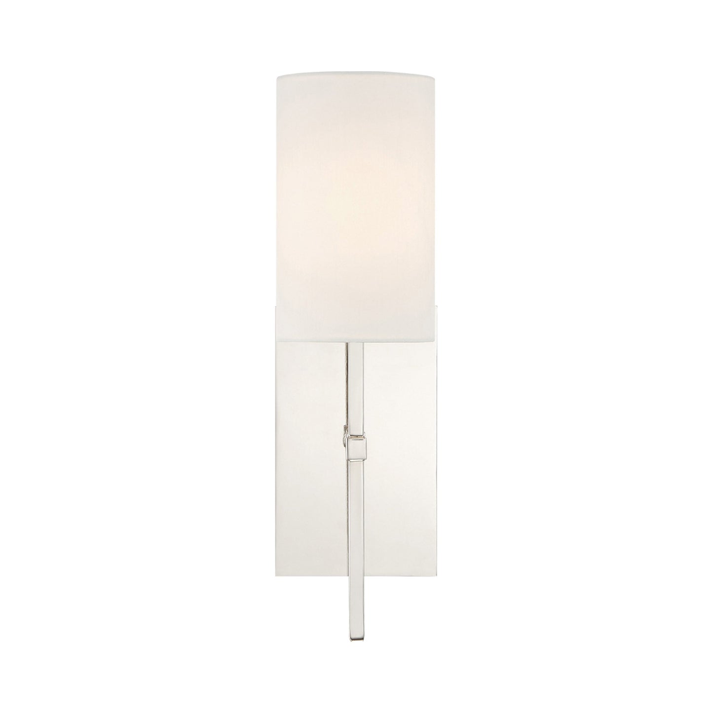 Veronica Wall Light in Polished Nickel (1-Light).