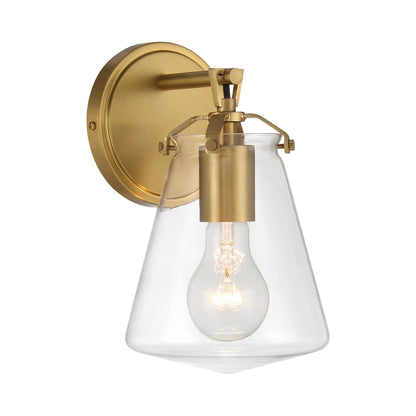 Voss Bath Wall Light in Luxe Gold.