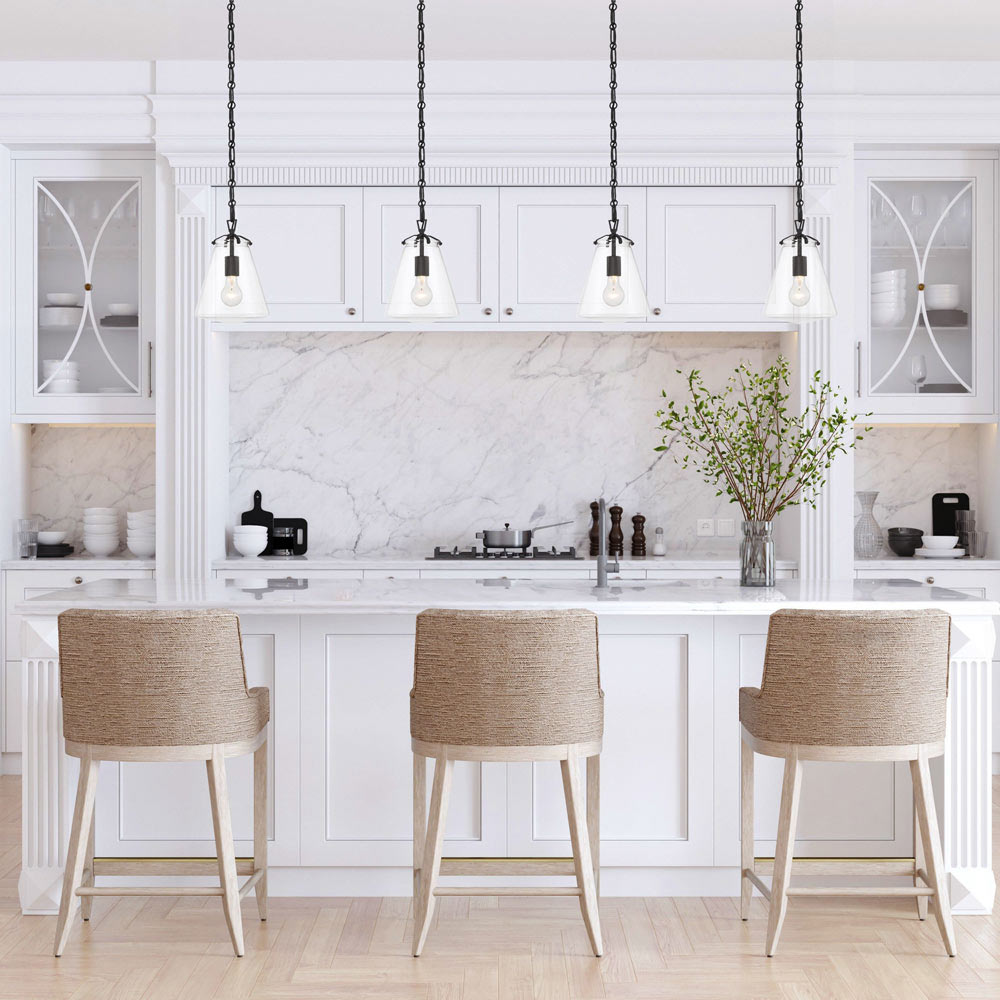 Voss Mini Pendant Light in kitchen.