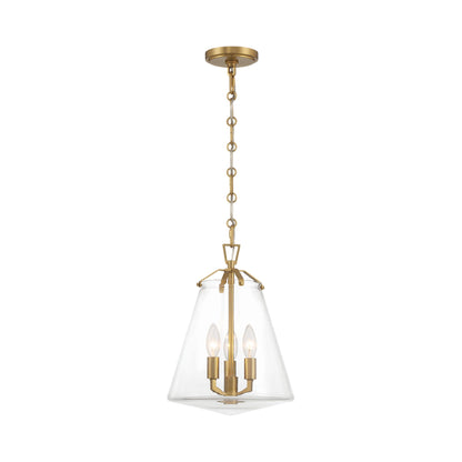 Voss Pendant Light in Luxe Gold (11-Inch).