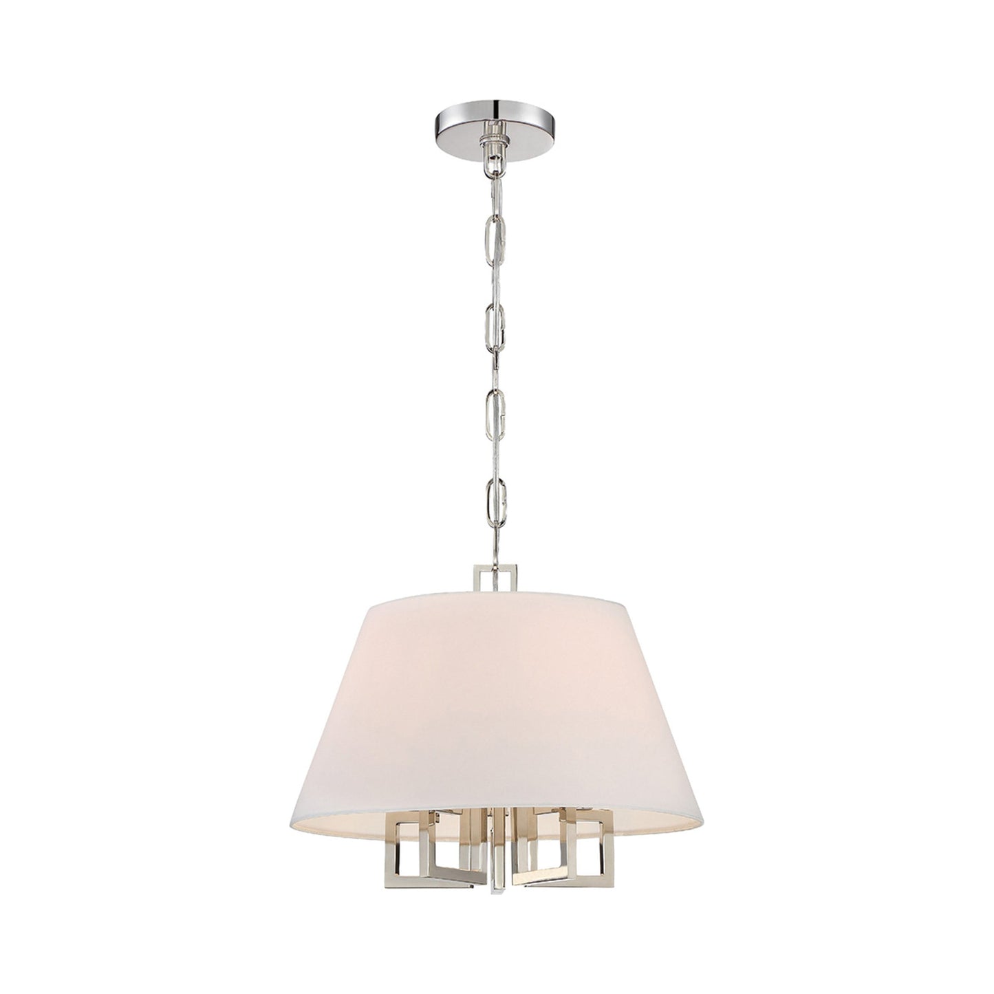 Westwood Chandelier in Polished Nickel (5-Light).