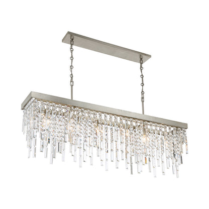 Winfield Linear Chandelier in Detail.