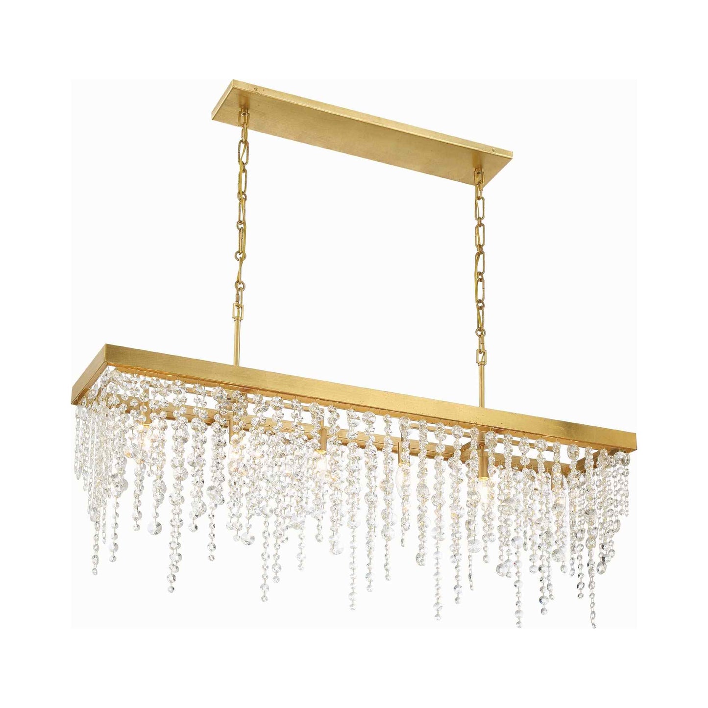Winham Linear Chandelier in Detail.