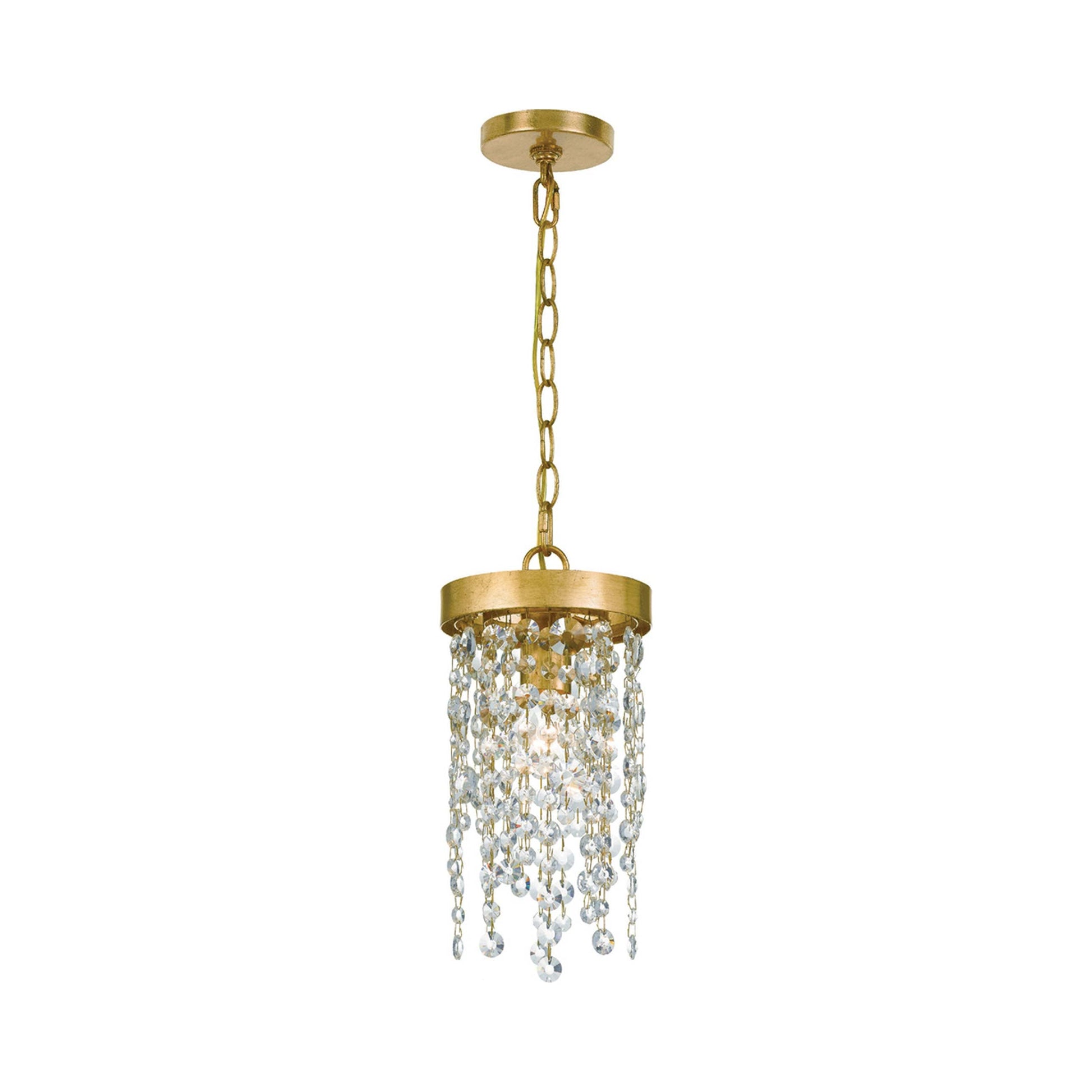 Winham Pendant Light in Antique Gold.