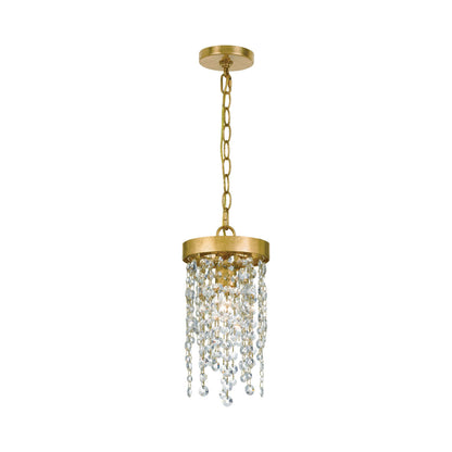 Winham Pendant Light in Antique Gold.