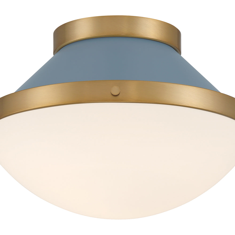 Xander Flush Mount Ceiling Light in Detail.