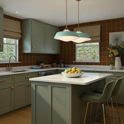 Xander Pendant Light in kitchen.