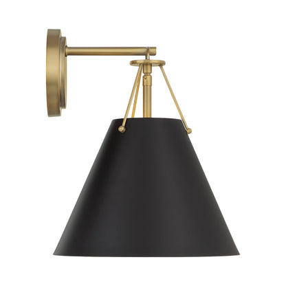 Xavier Cone Wall Light in Detail.