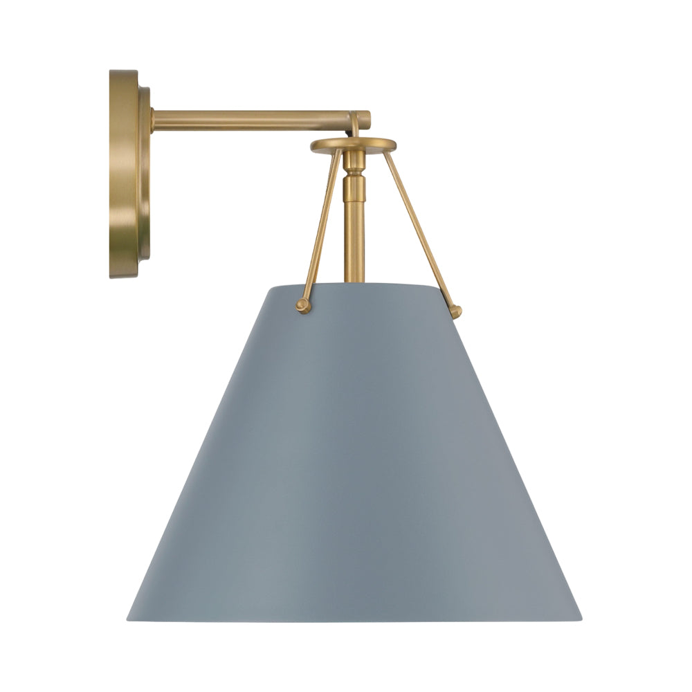 Xavier Cone Wall Light in Detail.