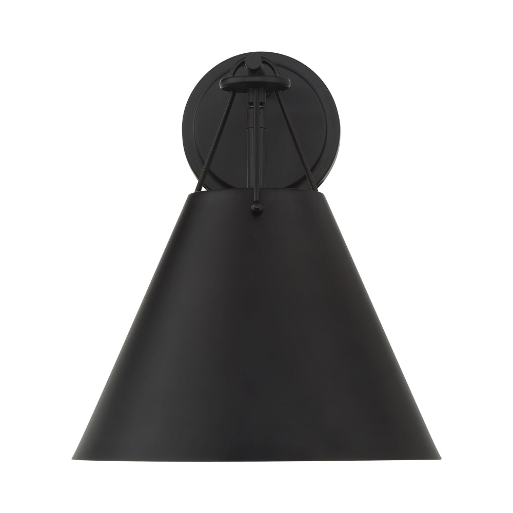 Xavier Cone Wall Light in Detail.