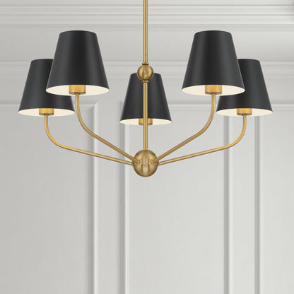 Xavier Multi Light Chandelier in Detail.